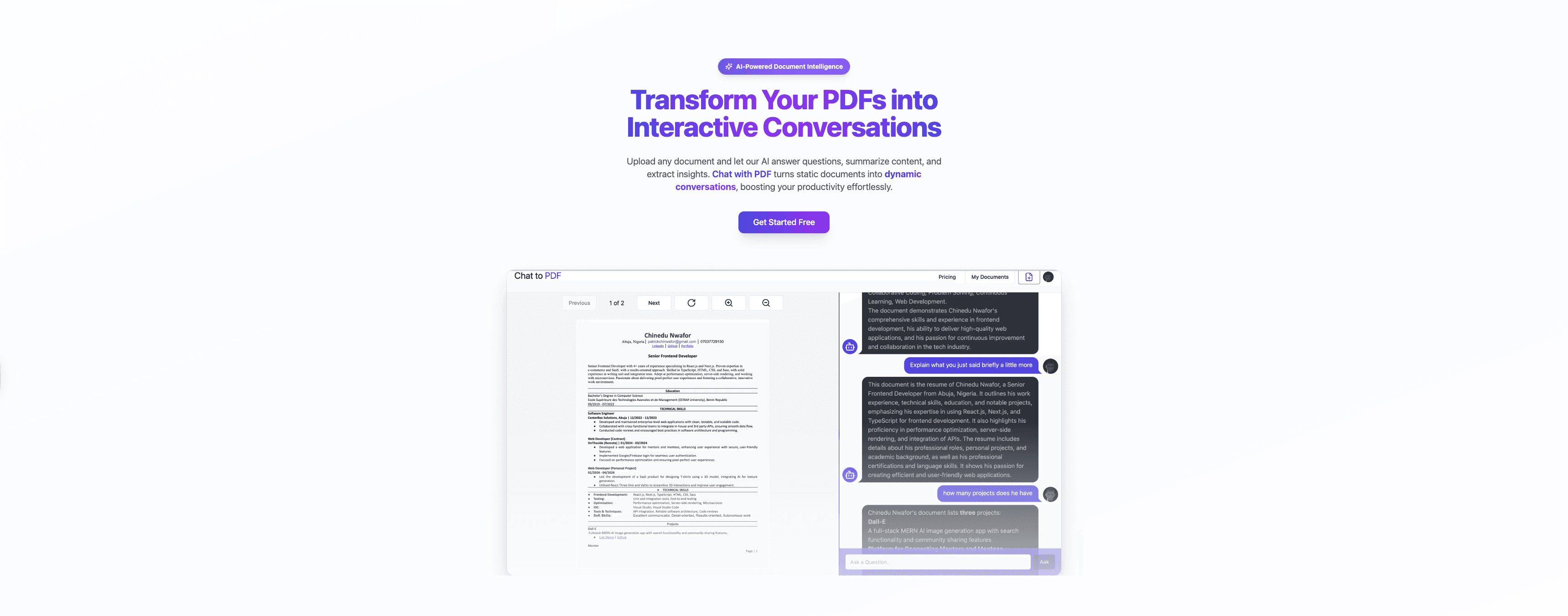 Chat With PDF